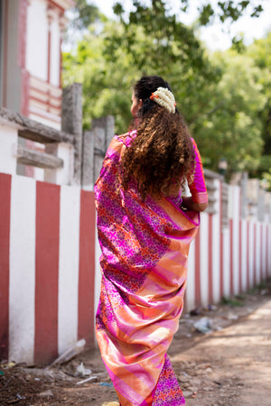 Calantha's Broad Striped Blouse