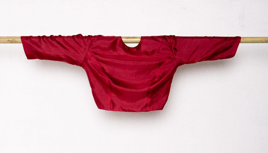 Calantha's Maroon Blouse