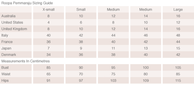 Size Guide